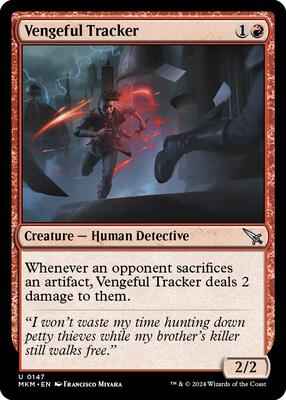 Magic: The Gathering - Murders at Karlov Manor - Vengeful Tracker - Normal