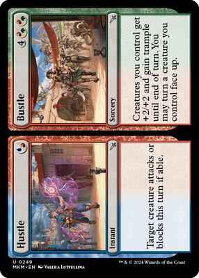Magic: The Gathering - Murders at Karlov Manor - Hustle // Bustle (FRENCH) - Normal