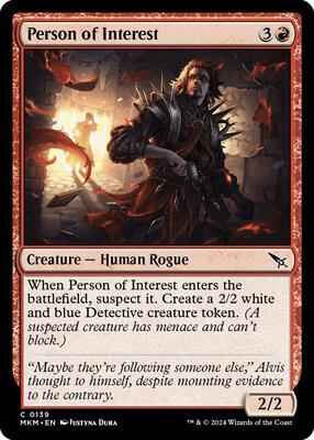 Magic: The Gathering - Murders at Karlov Manor - Person of Interest - Foil