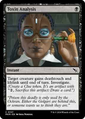 Magic: The Gathering - Murders at Karlov Manor - Toxin Analysis (FRENCH) - Normal