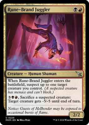 Magic: The Gathering - Murders at Karlov Manor - Rune-Brand Juggler - Normal