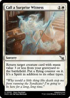 Magic: The Gathering - Murders at Karlov Manor - Call a Surprise Witness - Normal
