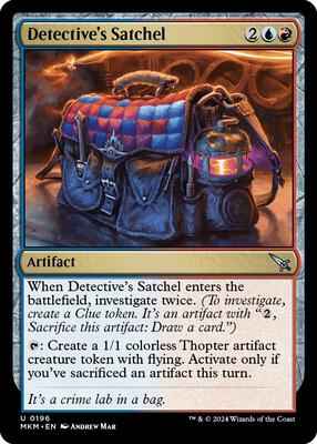 Magic: The Gathering - Murders at Karlov Manor - Detective's Satchel - Foil