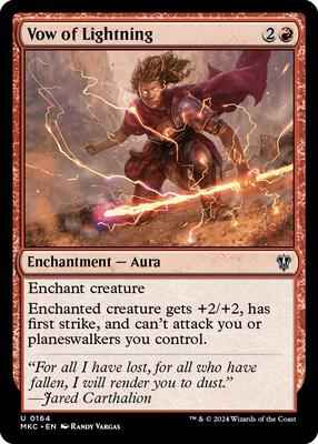 Magic: The Gathering - Commander: Murders at Karlov Manor - Vow of Lightning - Normal