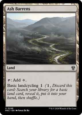 Magic: The Gathering - Commander: Murders at Karlov Manor - Ash Barrens - Normal
