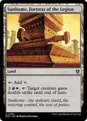 Magic: The Gathering - Commander: Murders at Karlov Manor - Sunhome, Fortress of the Legion - Normal