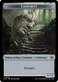 Magic: The Gathering - Commander: Murders at Karlov Manor - Construct // Soldier Double-Sided Token - Normal