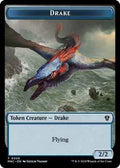 Magic: The Gathering - Commander: Murders at Karlov Manor - Drake // Cat Double-Sided Token - Normal