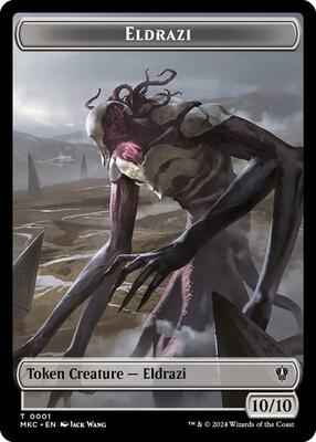 Magic: The Gathering - Commander: Murders at Karlov Manor - Eldrazi // Tiny Double-Sided Token - Normal