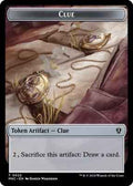Magic: The Gathering - Commander: Murders at Karlov Manor - Clue // Food Double-Sided Token - Normal