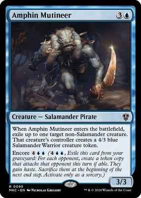 Magic: The Gathering - Commander: Murders at Karlov Manor - Amphin Mutineer - Normal