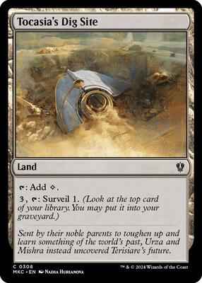 Magic: The Gathering - Commander: Murders at Karlov Manor - Tocasia's Dig Site - Normal