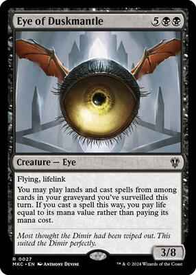 Magic: The Gathering - Commander: Murders at Karlov Manor - Eye of Duskmantle - Normal