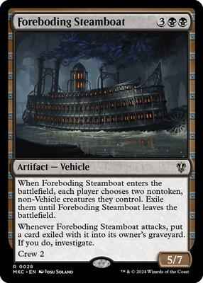 Magic: The Gathering - Commander: Murders at Karlov Manor - Foreboding Steamboat - Normal