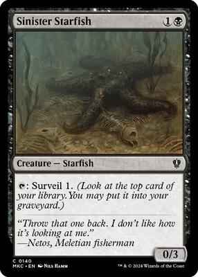 Magic: The Gathering - Commander: Murders at Karlov Manor - Sinister Starfish - Normal