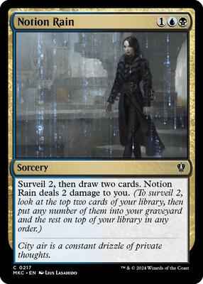 Magic: The Gathering - Commander: Murders at Karlov Manor - Notion Rain - Normal