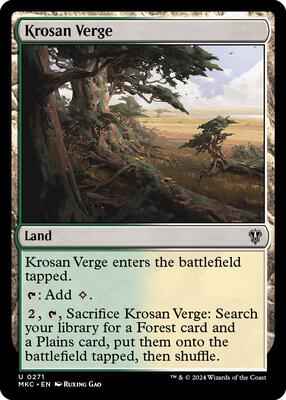 Magic: The Gathering - Commander: Murders at Karlov Manor - Krosan Verge - Normal