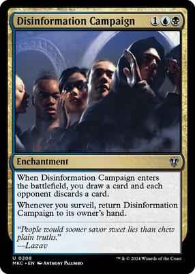 Magic: The Gathering - Commander: Murders at Karlov Manor - Disinformation Campaign - Normal