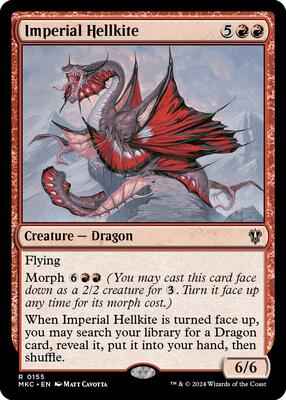 Magic: The Gathering - Commander: Murders at Karlov Manor - Imperial Hellkite - Normal
