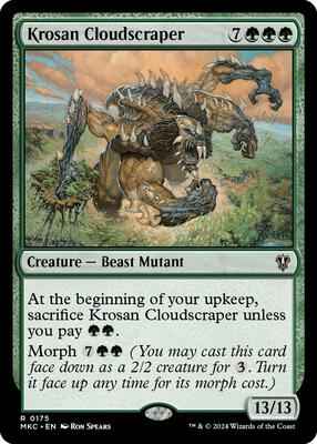 Magic: The Gathering - Commander: Murders at Karlov Manor - Krosan Cloudscraper - Normal