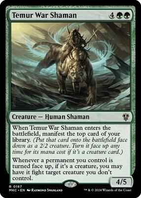 Magic: The Gathering - Commander: Murders at Karlov Manor - Temur War Shaman - Normal