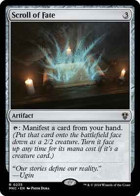 Magic: The Gathering - Commander: Murders at Karlov Manor - Scroll of Fate - Normal