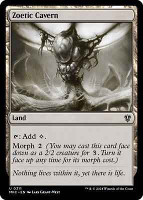 Magic: The Gathering - Commander: Murders at Karlov Manor - Zoetic Cavern - Normal