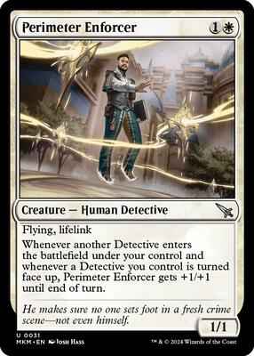 Magic: The Gathering - Murders at Karlov Manor - Perimeter Enforcer - Normal