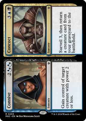 Magic: The Gathering - Commander: Murders at Karlov Manor - Connive // Concoct - Normal