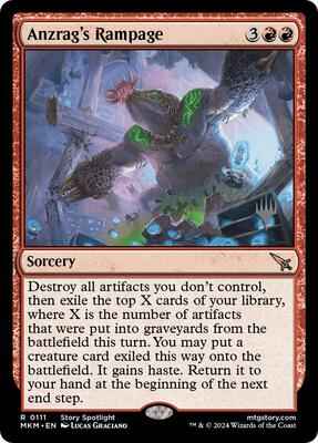 Magic: The Gathering - Promo Pack: Murders at Karlov Manor - Anzrag's Rampage (FRENCH) - Normal