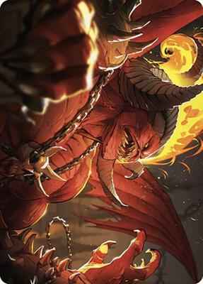 Magic: The Gathering - Art Series: Murders at Karlov Manor - Rakdos, Patron of Chaos Art Card (45/49) - Normal