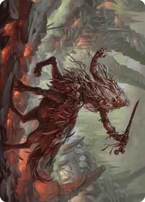 Magic: The Gathering - Art Series: Murders at Karlov Manor - Yarus, Roar of the Old Gods Art Card (24/49) - Normal