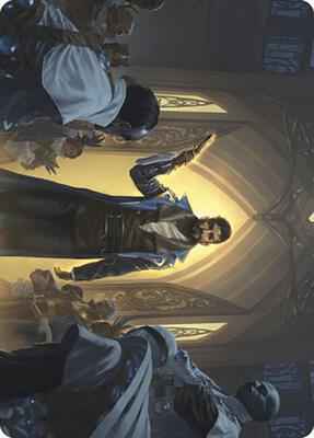 Magic: The Gathering - Art Series: Murders at Karlov Manor - Auspicious Arrival Art Card - Normal