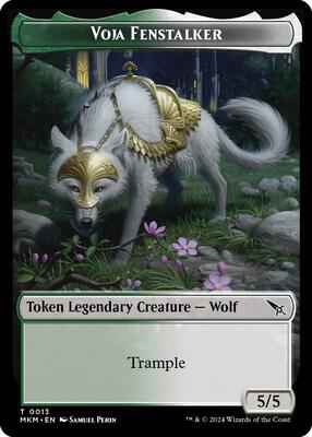 Magic: The Gathering - Murders at Karlov Manor - Voja Fenstalker Token - Normal