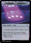 Magic: The Gathering - Murders at Karlov Manor - Clue (0014) // A 0041 Double-Sided Token - Normal