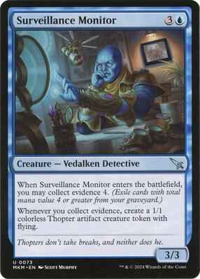 Magic: The Gathering - Murders at Karlov Manor - Surveillance Monitor (b) - Normal