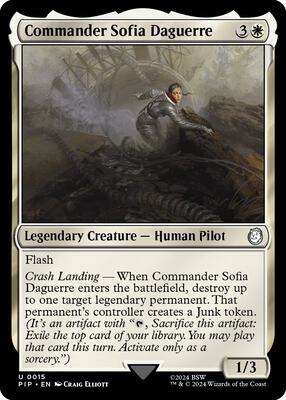 Magic: The Gathering - Universes Beyond: Fallout - Commander Sofia Daguerre - Normal - Anime Card Craze