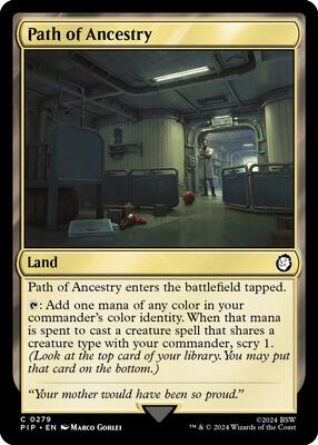 Magic: The Gathering - Universes Beyond: Fallout - Path of Ancestry - Normal - Anime Card Craze