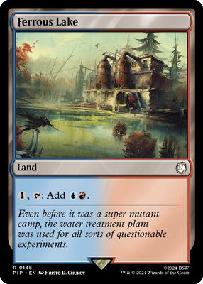 Magic: The Gathering - Universes Beyond: Fallout - Ferrous Lake - Normal - Anime Card Craze