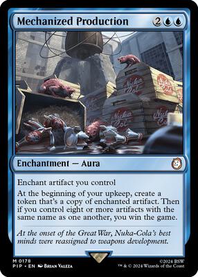 Magic: The Gathering - Universes Beyond: Fallout - Mechanized Production - Normal - Anime Card Craze