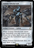 Magic: The Gathering - Universes Beyond: Fallout - Solemn Simulacrum - Normal - Anime Card Craze