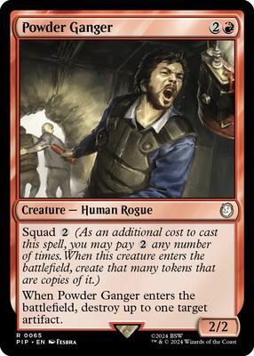 Magic: The Gathering - Universes Beyond: Fallout - Powder Ganger - Normal - Anime Card Craze