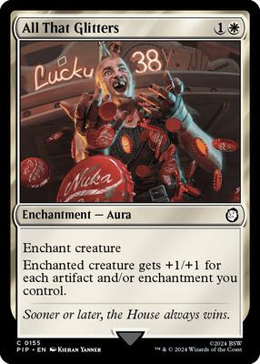 Magic: The Gathering - Universes Beyond: Fallout - All That Glitters - Normal - Anime Card Craze