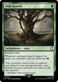 Magic: The Gathering - Universes Beyond: Fallout - Wild Growth - Normal - Anime Card Craze
