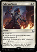 Magic: The Gathering - Universes Beyond: Fallout - Valorous Stance - Normal - Anime Card Craze