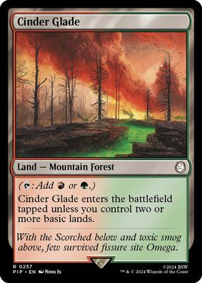 Magic: The Gathering - Universes Beyond: Fallout - Cinder Glade - Normal - Anime Card Craze