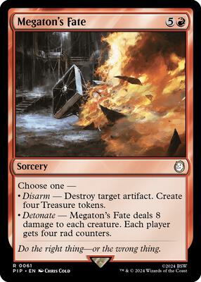 Magic: The Gathering - Universes Beyond: Fallout - Megaton's Fate - Normal - Anime Card Craze