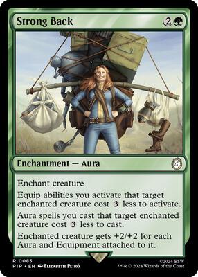 Magic: The Gathering - Universes Beyond: Fallout - Strong Back - Normal - Anime Card Craze