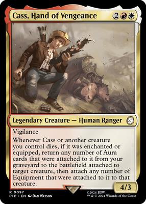 Magic: The Gathering - Universes Beyond: Fallout - Cass, Hand of Vengeance - Normal - Anime Card Craze