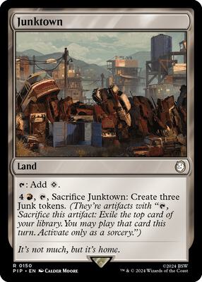 Magic: The Gathering - Universes Beyond: Fallout - Junktown - Normal - Anime Card Craze